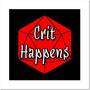 Crit Happens Posters and Art